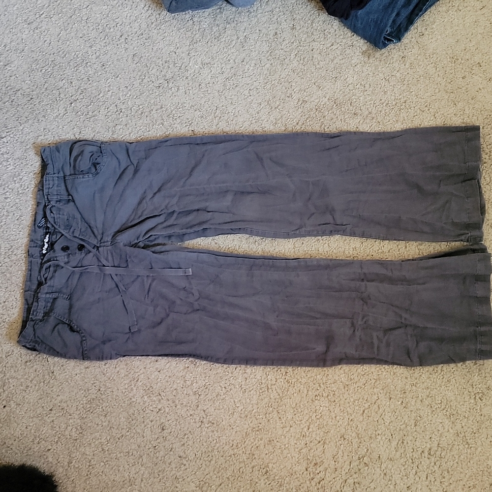 Green pants